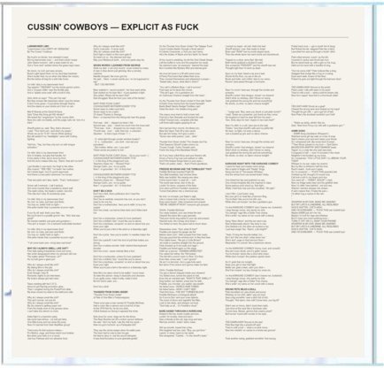Explicit As Fuck — Lyrics insert