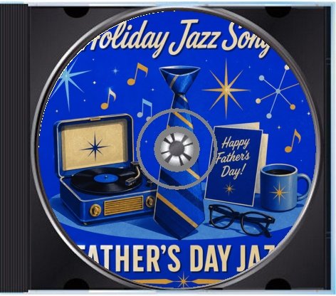 Father's Day Jazz — CD and inside tray
