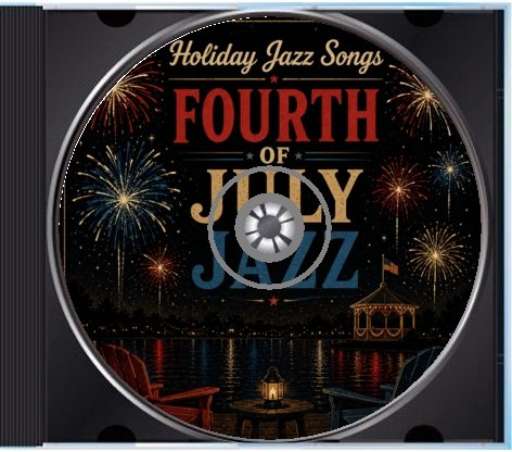 Fourth of July Jazz — CD and inside tray