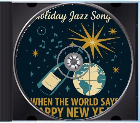 When The World Says Happy New Year — CD and inside tray